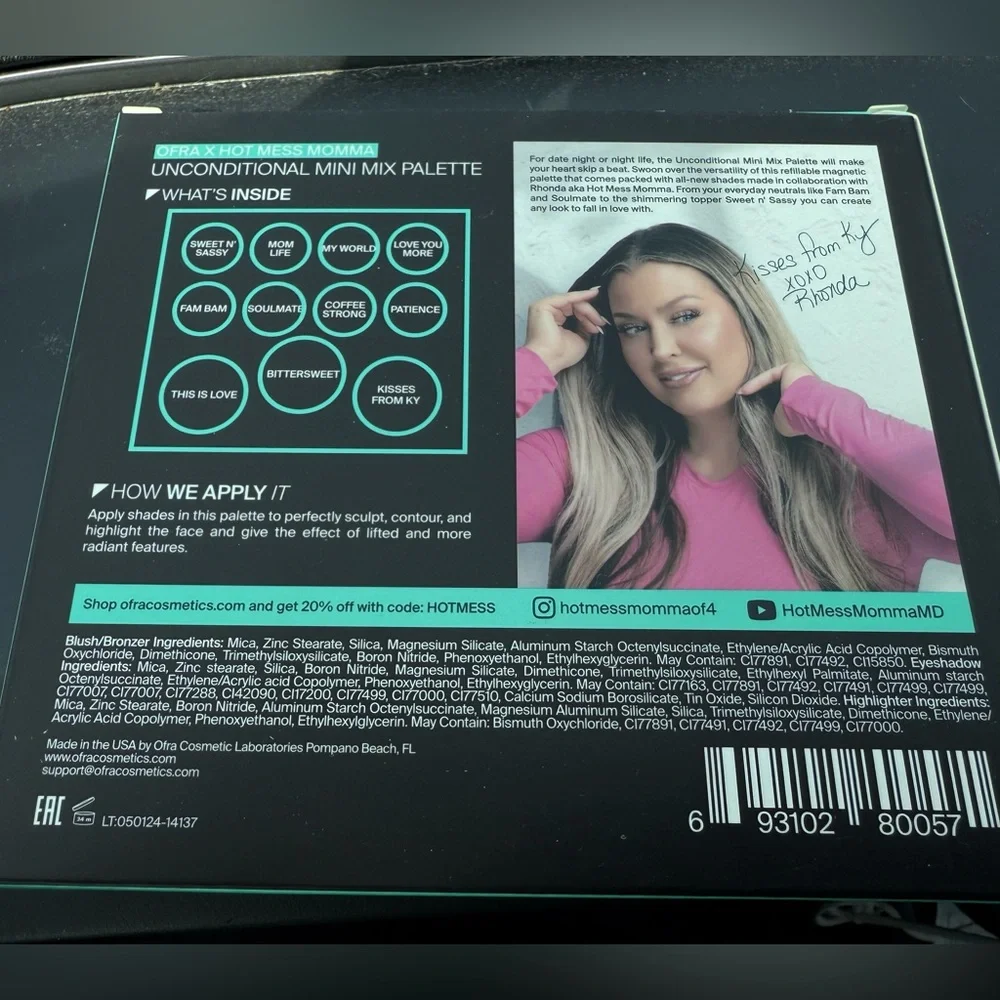 💚 2/$30 OFRA COSMETICS Mini Mix Face Palette in Unconditional